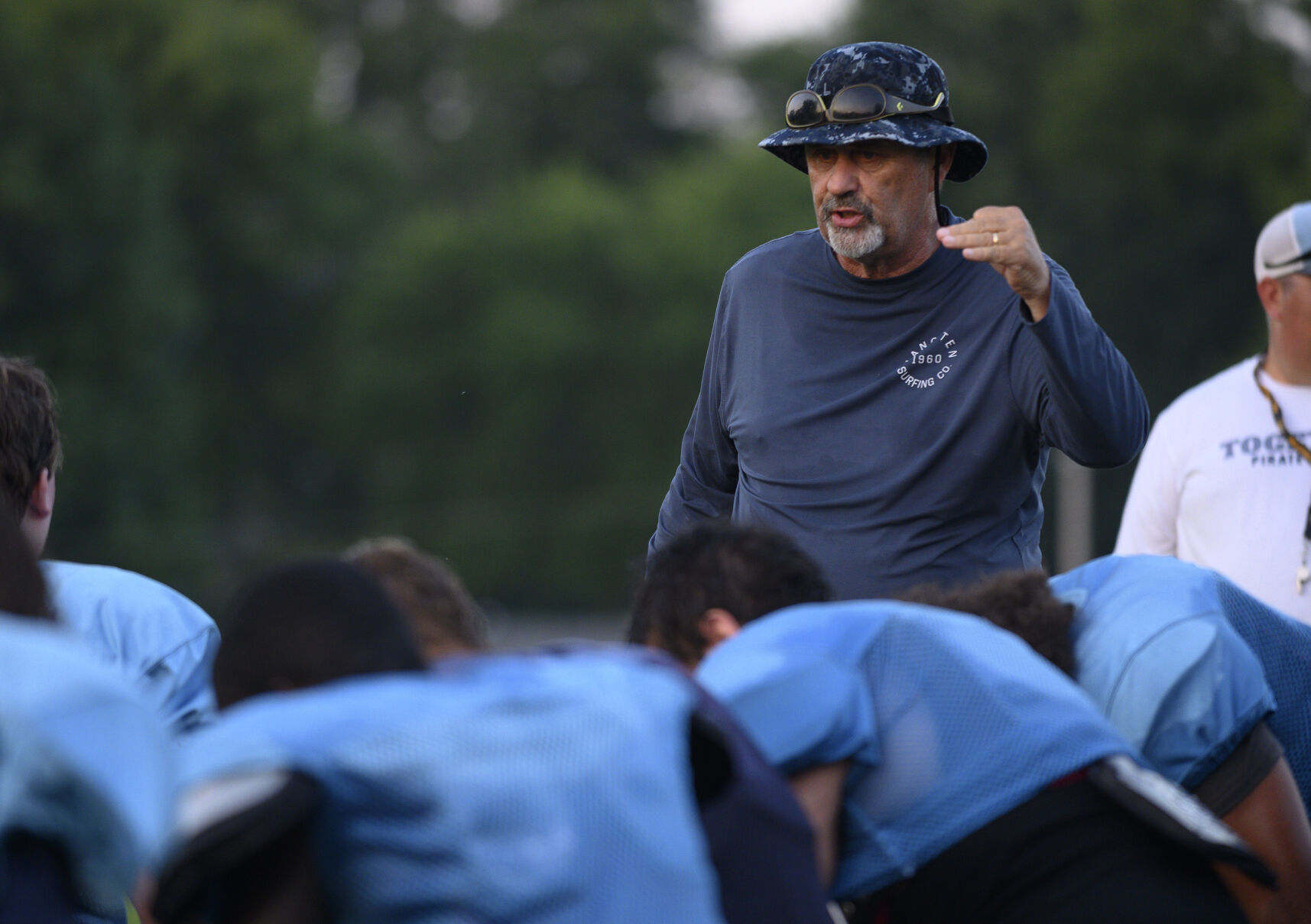 St. Charles football practice